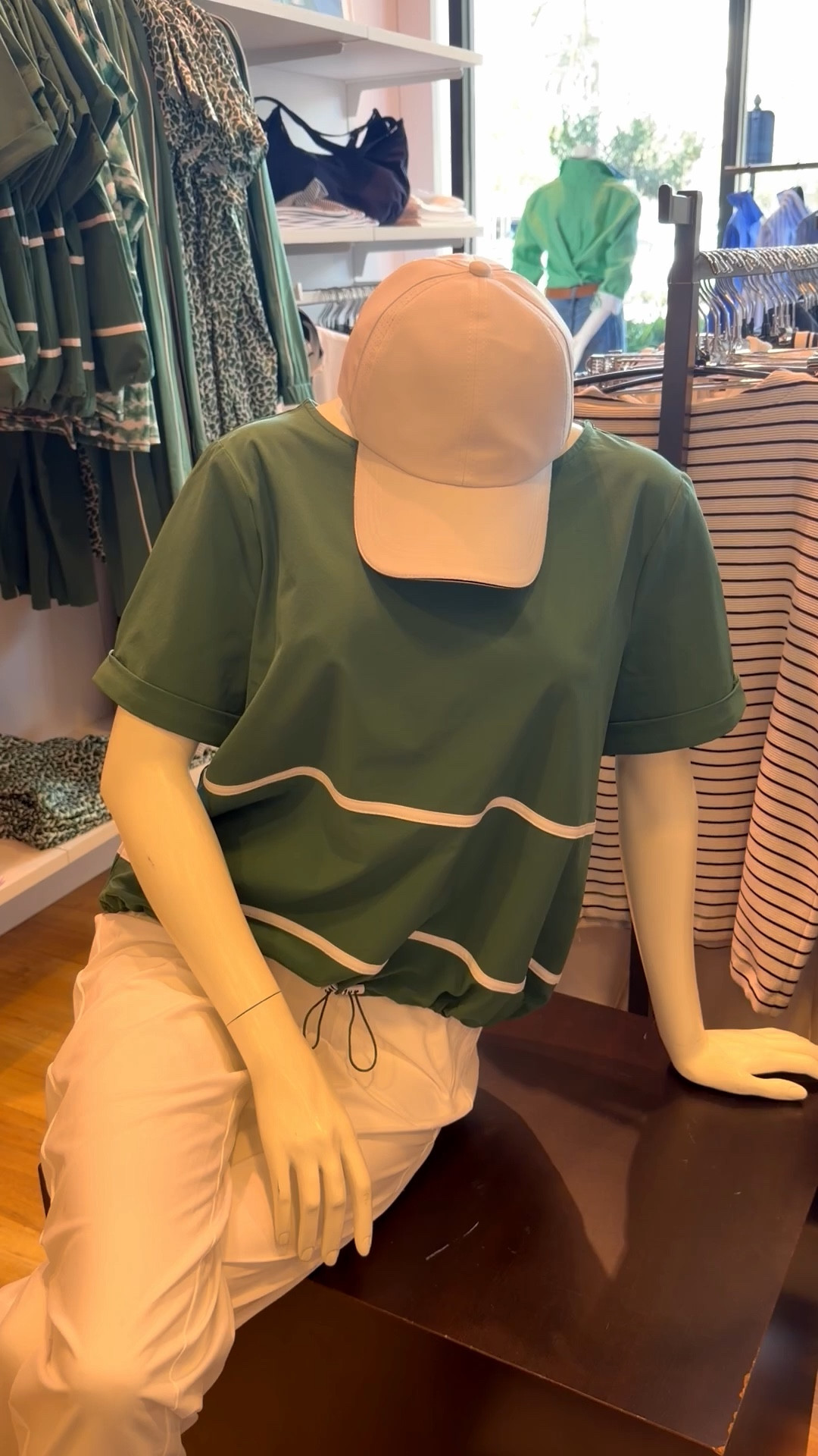 Zenergy® UPF Contrast Bungee Top as part of your active state of mind. Showcasing contrast piping, made from our UPF 50+ Neema fabric to protect you from the harmful rays of the sun. 

#LTKSaleAlert #LTKActive #LTKOver40