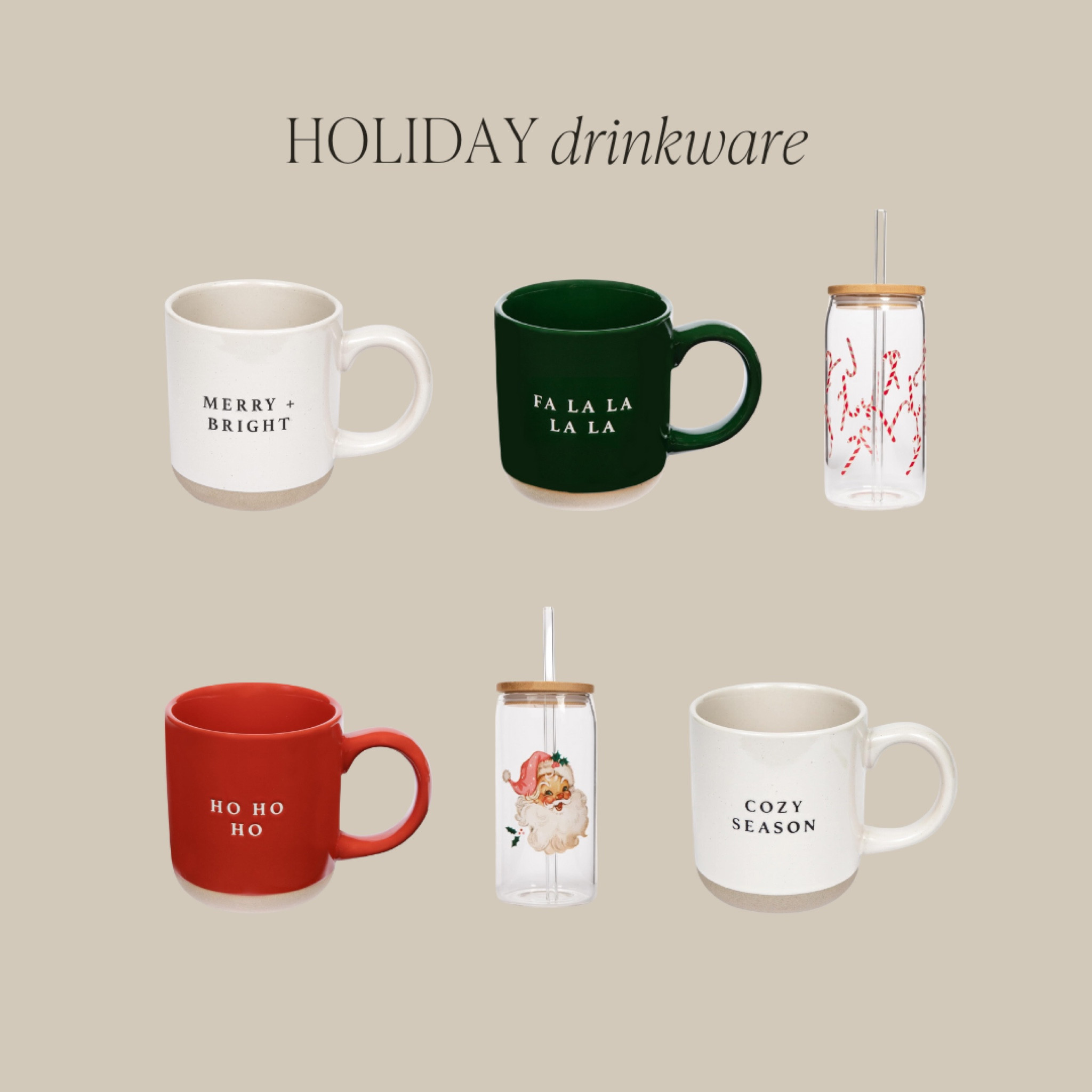 holiday drinkware coffee mug collection holiday coffee mugs gift ideas #holidaycoffeemugs #christmasgifts #christmasmugs #coffeebad 

#LTKGiftGuide #LTKHoliday #LTKSeasonal