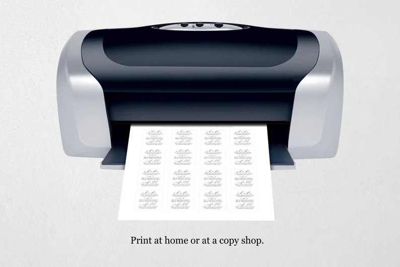 Read the full title
    Homemade Vanilla Extract Instructions Label Template - Shake Use Refill P... | Etsy (US)