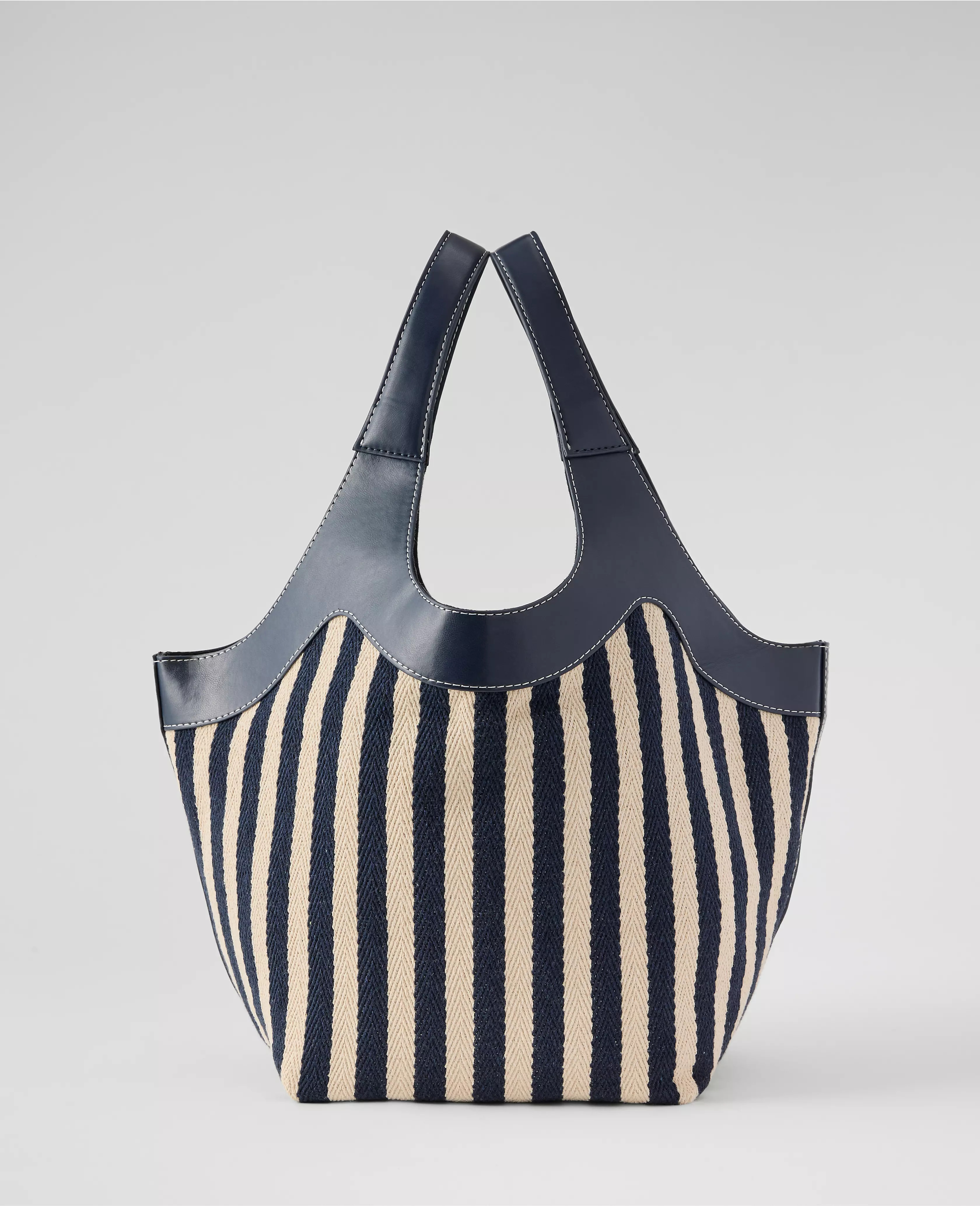 Striped Shoulder Bag | Ann Taylor