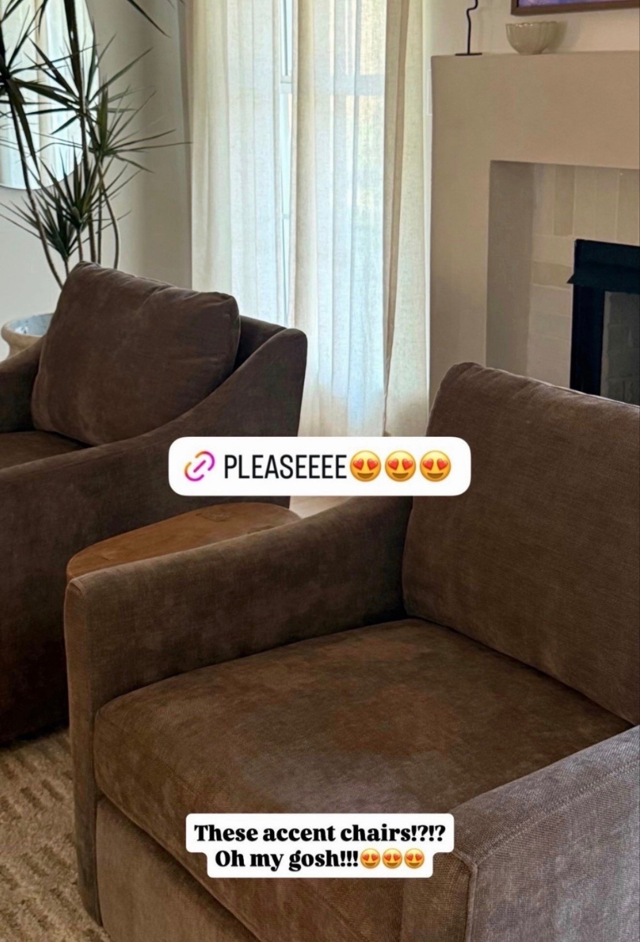 The cutest new accent chairs!!!

#LTKHome #LTKgrwm #LTKdayinmylife