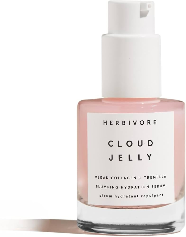 HERBIVORE Cloud Jelly Plumping Hydration Face Serum – Vegan Collagen + Tremella Mushroom + Stra... | Amazon (US)