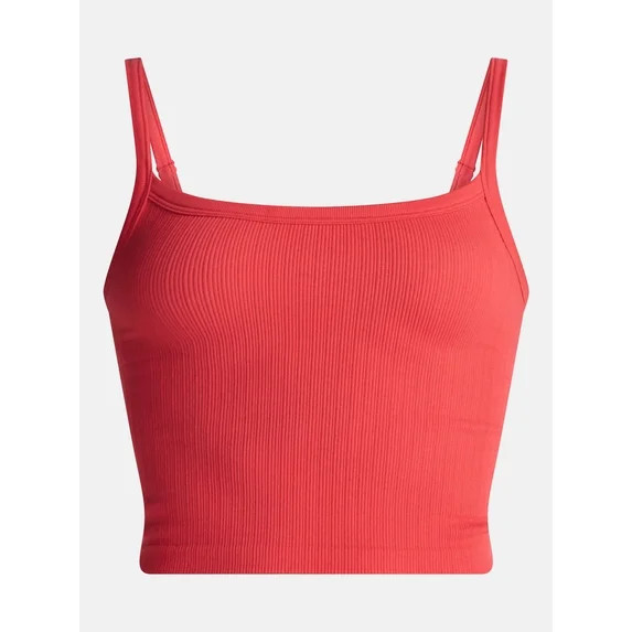 No Boundaries Seamless Tank Top, Women's XXS-XXL | Walmart (US)
