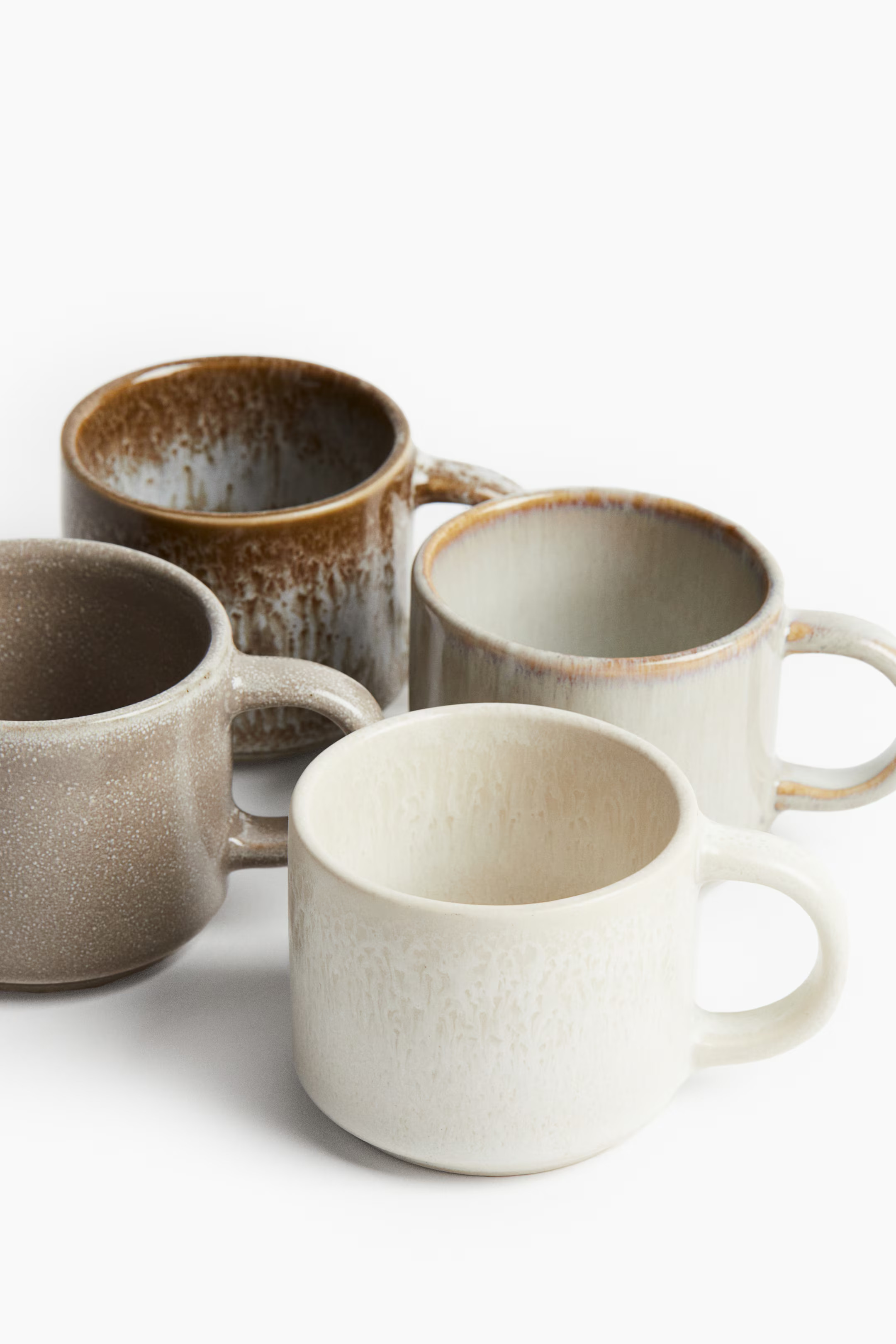 4-pack stoneware espresso mugs | H&M (UK, MY, IN, SG, PH, TW, HK)