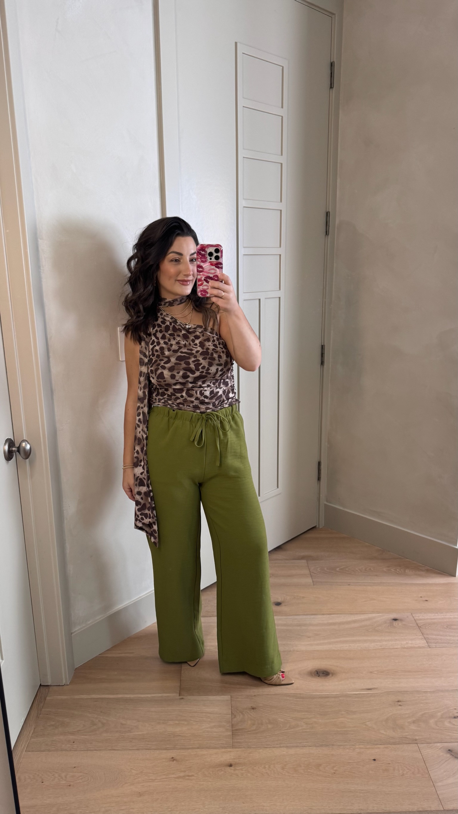 Birthday, dinner, or date night outfit! 

Wrinkle free pants size medium 27.5" inseam and leopard top size medium 

5'0" 140lbs
Petite friendly

#LTKdayinmylife #LTKootd #LTKPetite