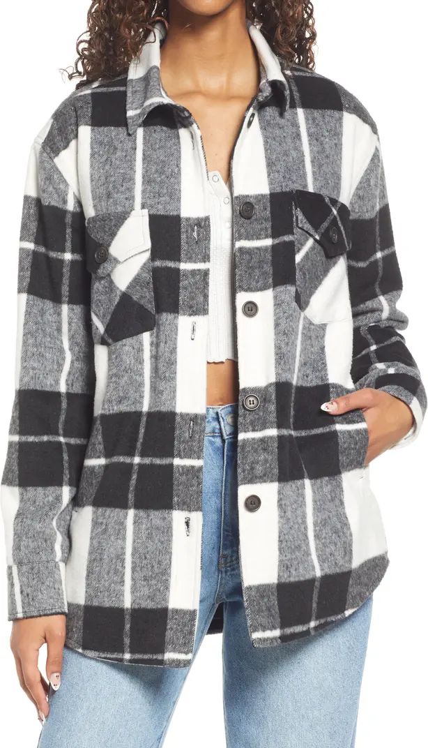 Plaid Flannel Shacket | Nordstrom