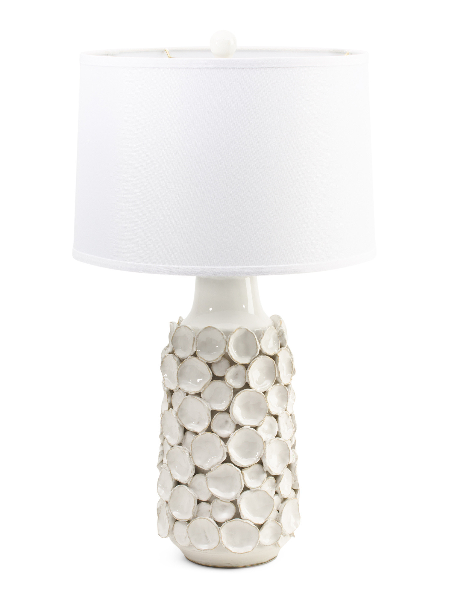 27in Textured Ceramic Table Lamp | Bedroom | Marshalls | Marshalls
