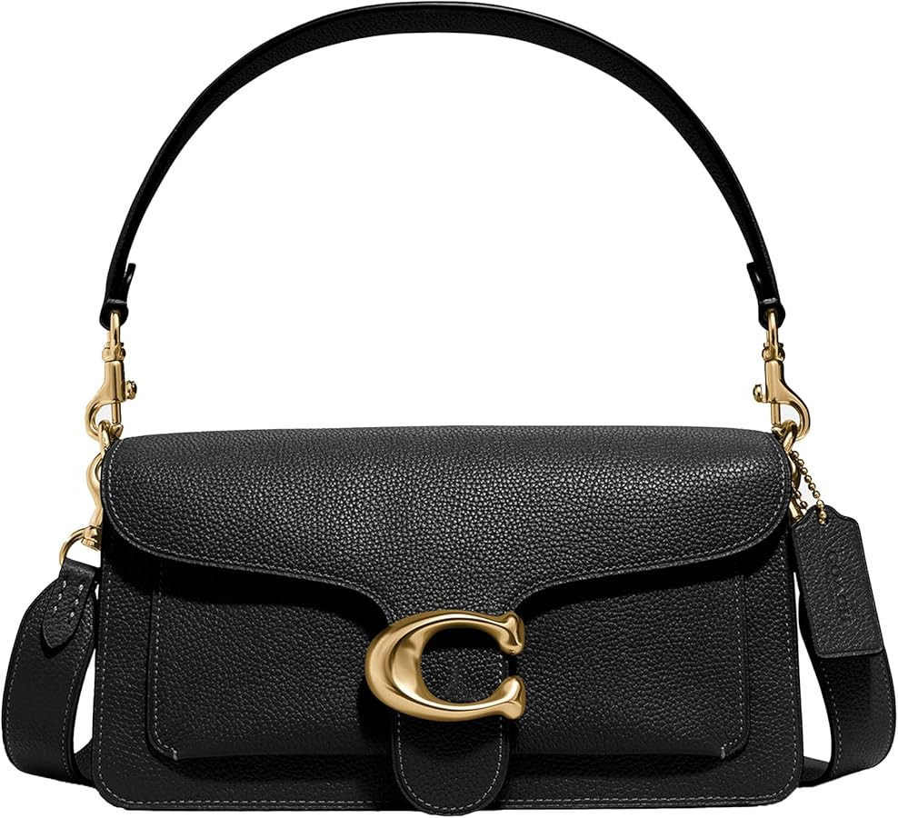 Coach Women's Polished Pebble Leather Tabby Shoulder Bag 26 Refresh | Amazon (US)