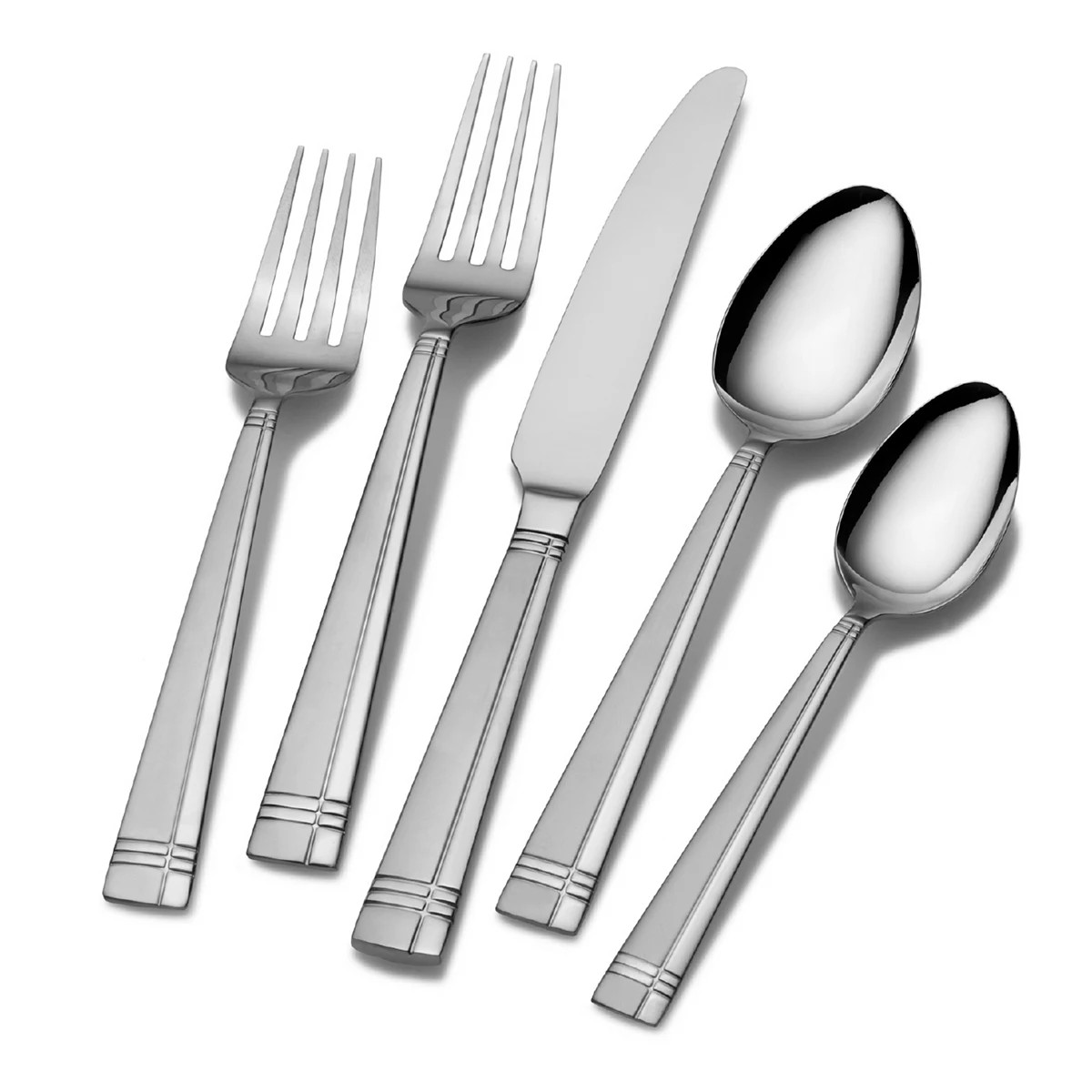 Pfaltzgraff Everyday Dawson Frost 20-pc. Flatware Set | Kohl's