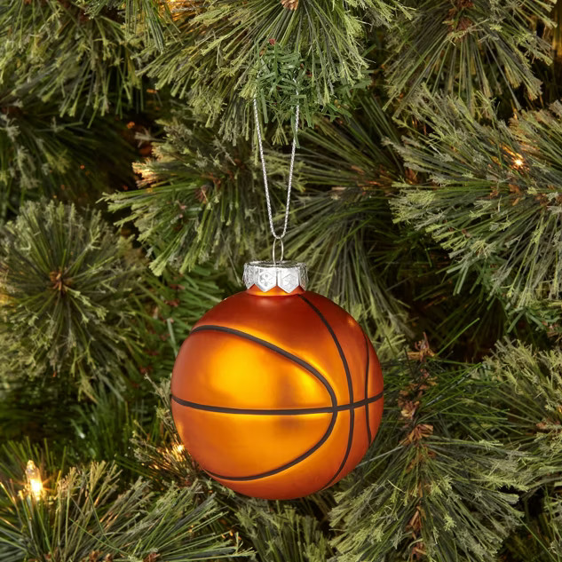 Glass Basketball Christmas Tree Ornament - Wondershop™ | Target