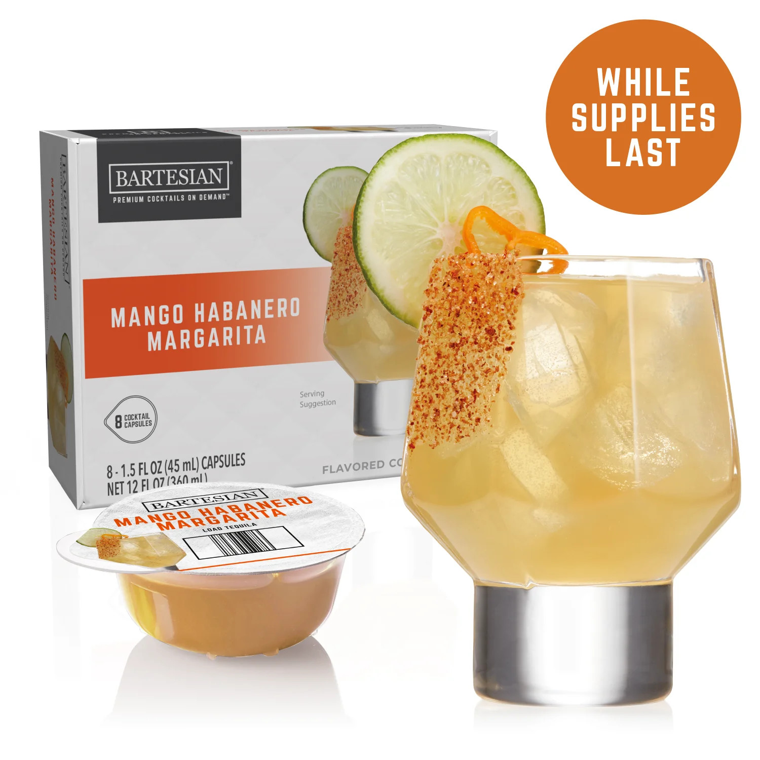 Mango Habanero Margarita - Margarita Cocktails On Demand | Bartesian
