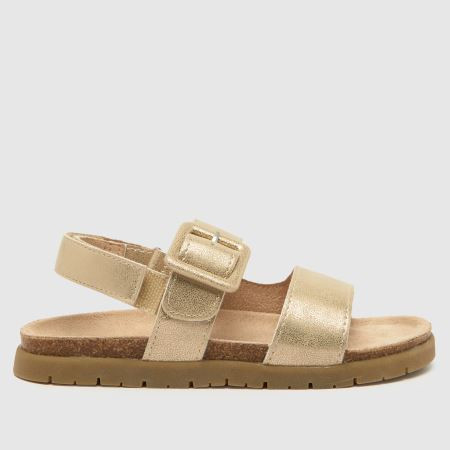 Kids Girls Junior Gold schuh Tully Footbed Sandals | schuh | Schuh