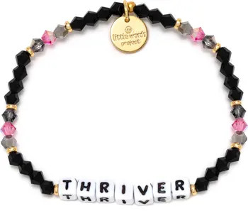 Little Words Project Thriver Beaded Stretch Bracelet | Nordstrom | Nordstrom