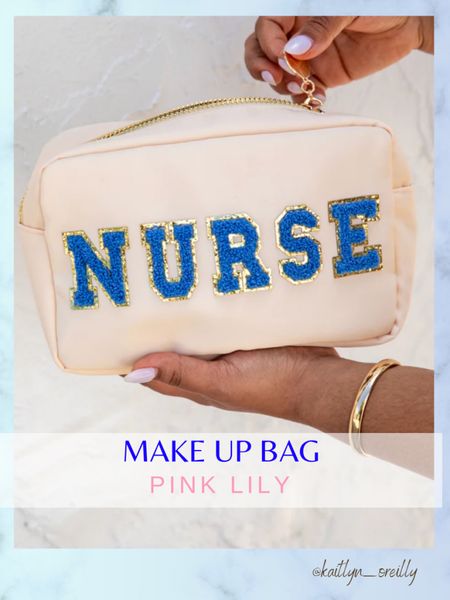 Make up bag from pink lily #LTKitbag #LTKunder100 #LTKunder50 

#LTKstyletip #LTKtravel #LTKFind