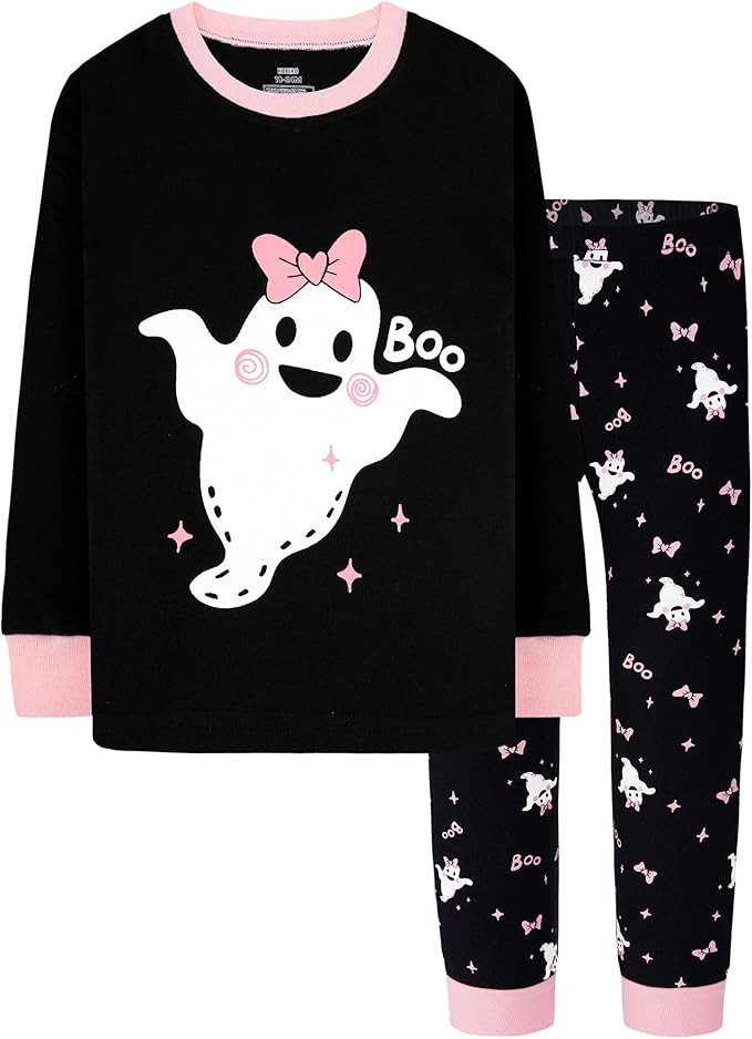 DAUGHTER QUEEN Kids Halloween Pajamas Size 18Months-12Years | Amazon (US)