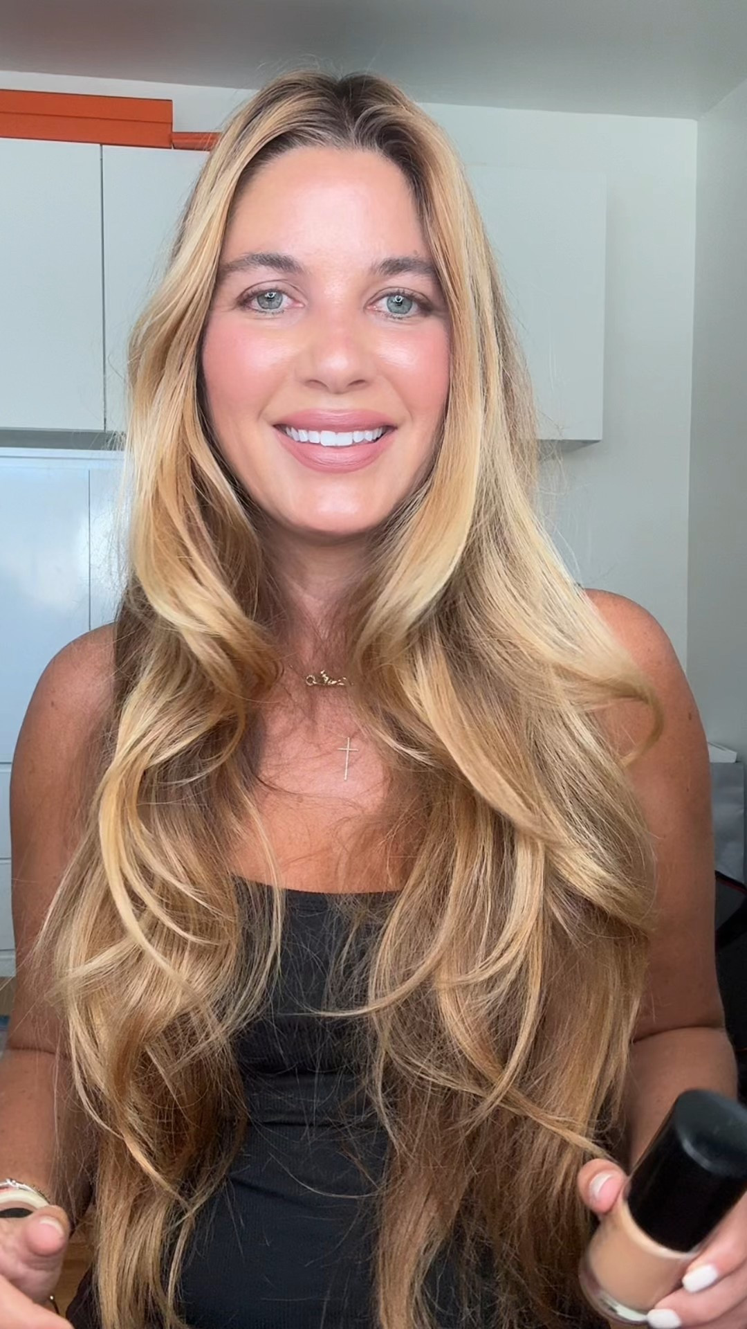 The SUQQU The Liquid Foundation is now available. My match (worn here…filmed in 4K, zero filter) is 035. Let me know if I can help suggest a shade match⚡️ Lips: 530, cheeks Armani Fluid Sheer 11 , Tank (natural fibers, super soft, built in bra…so glad I bought it) is a medium   Hair: Académie Hair Sea Glass (15% off this weekend with code LOVEYOURHAIR)

#LTKValentine #LTKBeauty #LTKgrwm