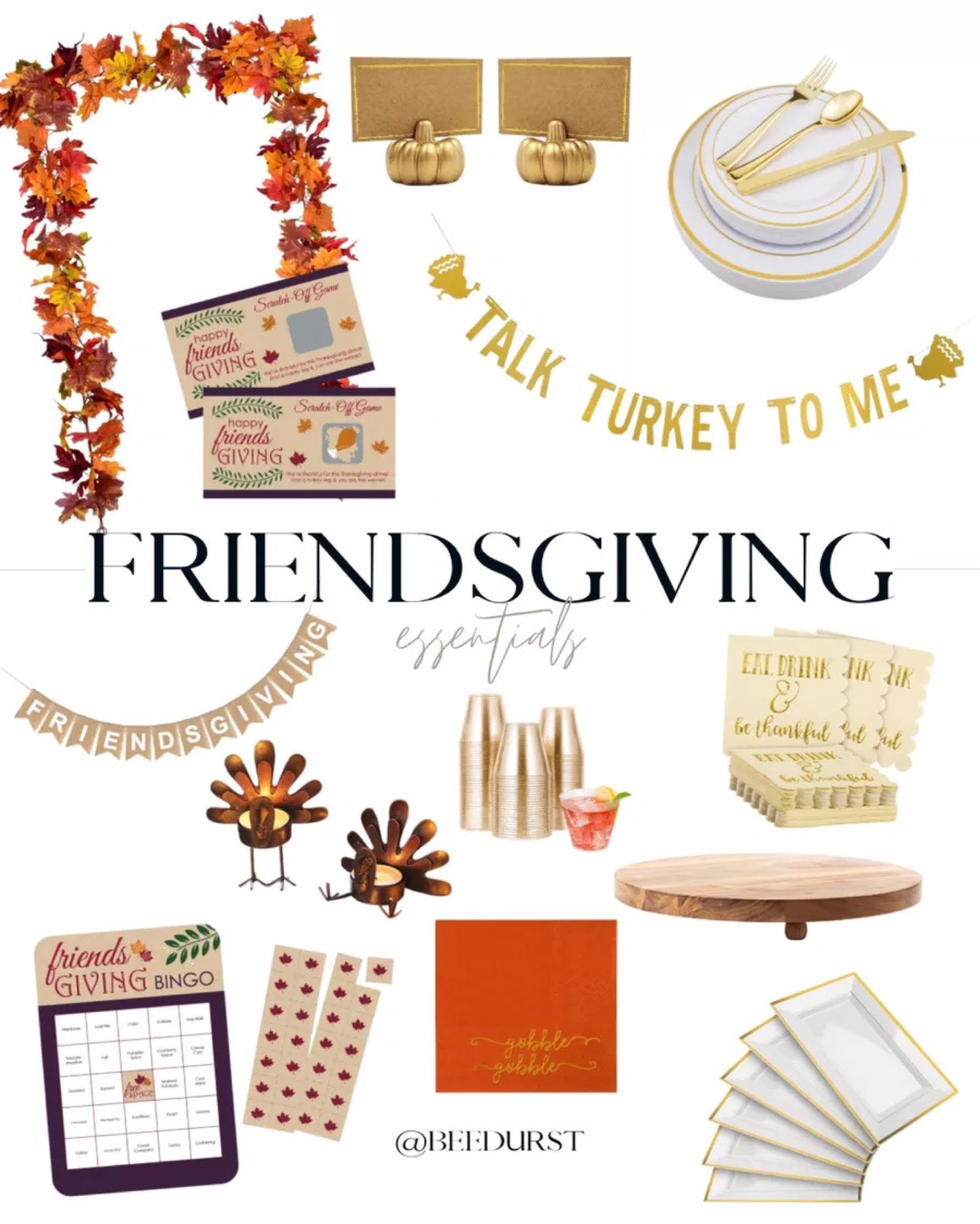 Friendsgiving, Thanksgiving party, Thanksgiving decor, love these fun items for a casual & fun Friendsgiving!

#LTKHoliday #LTKhome #LTKSeasonal