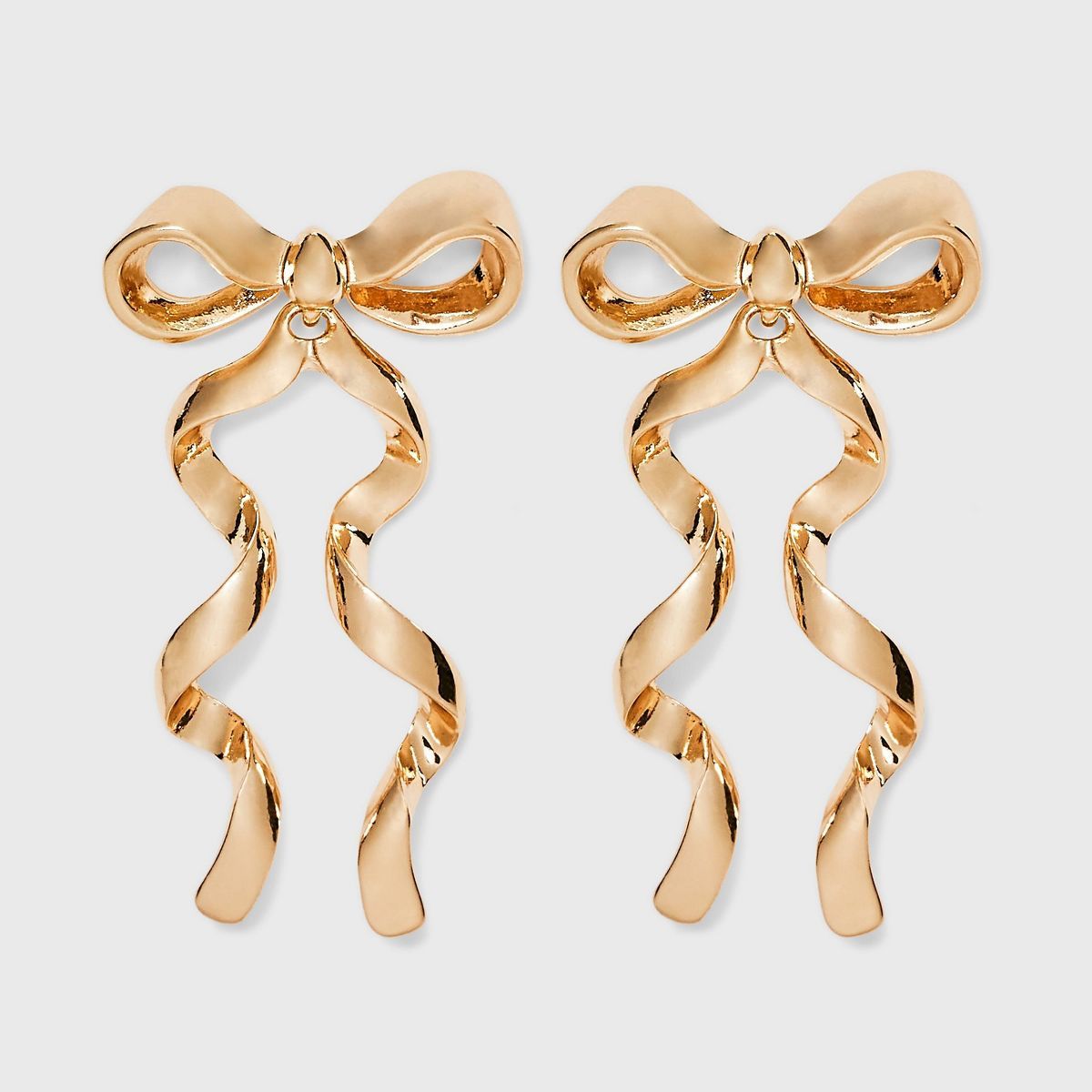 SUGARFIX by BaubleBar Bow Statement Stud Earrings - Gold | Target