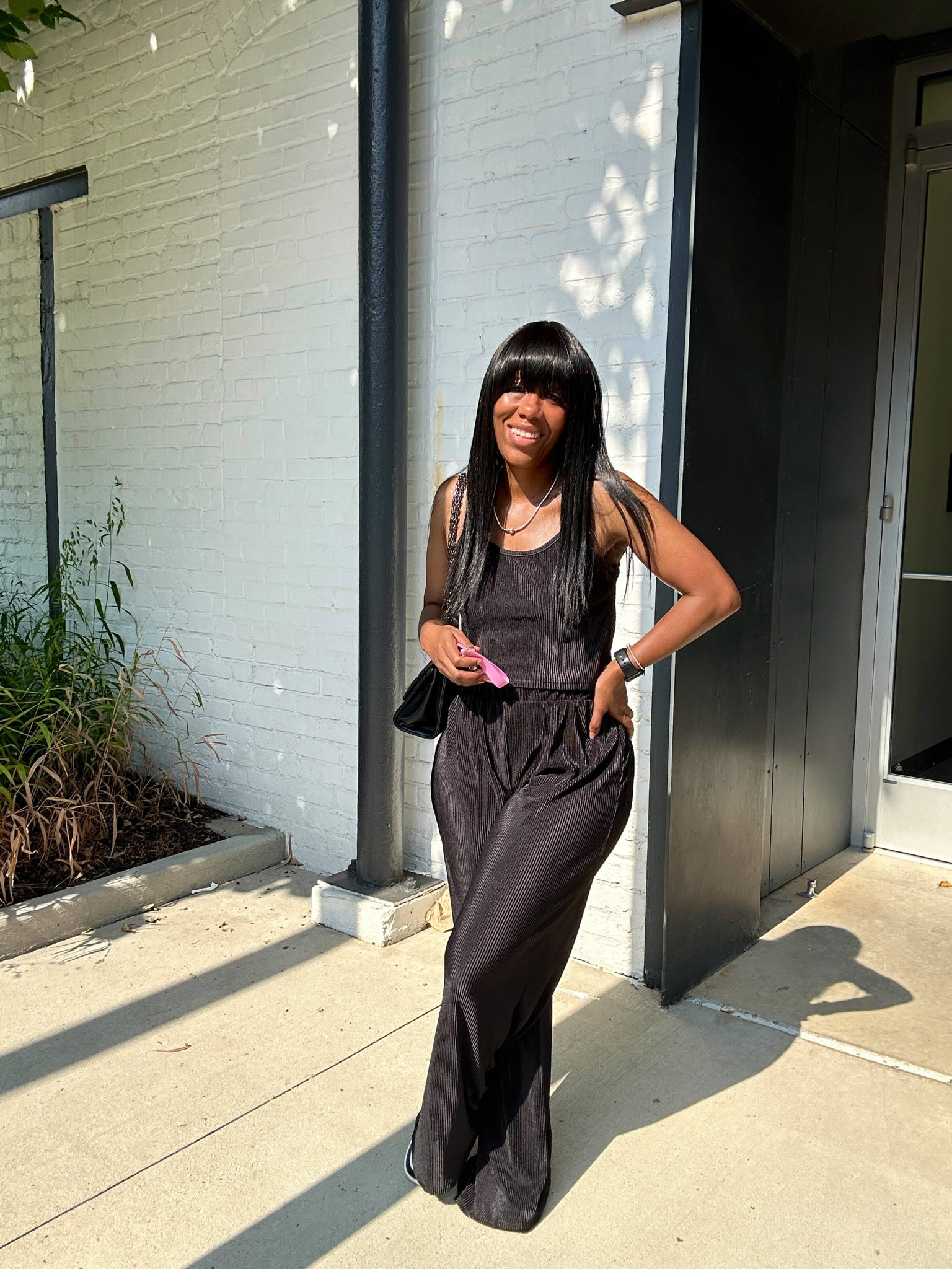 Black matching set

I’m wearing a size medium. These pants are extremely long. I’m 5’1 for height reference.

I style this set with a black purse and Nike dunk low pandas.

#LTKFindsUnder50 #LTKSeasonal #LTKStyleTip