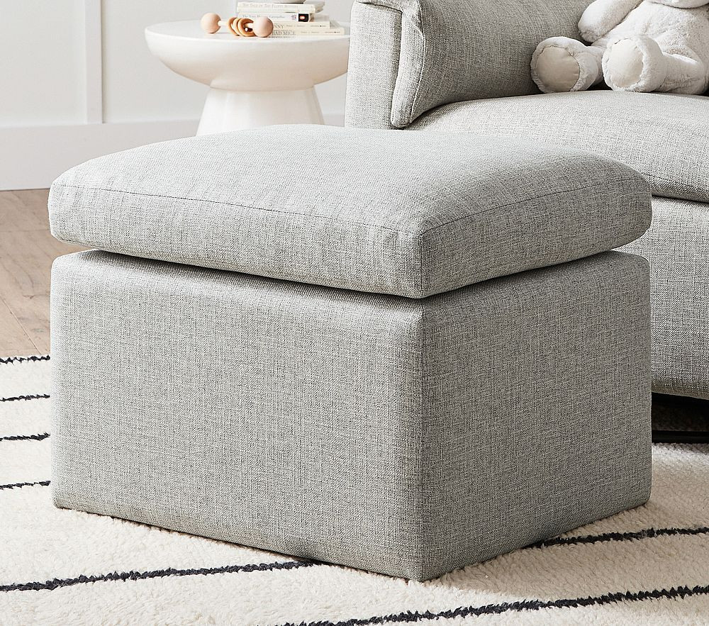 Dream Upholstered Ottoman | Pottery Barn Kids