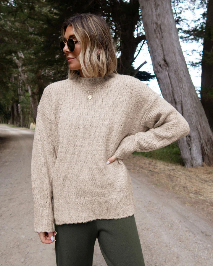 Splendid x @Cellajaneblog Cashblend Tunic Sweater | Splendid