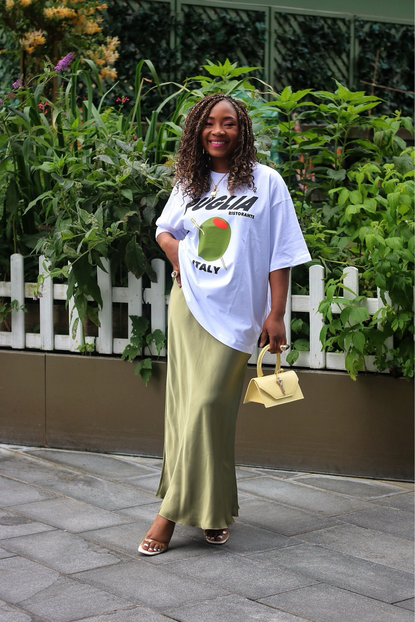 Olive on Olive 🫒 Very mindful, very cutesy, very ✨demure ✨🤌🏾😆