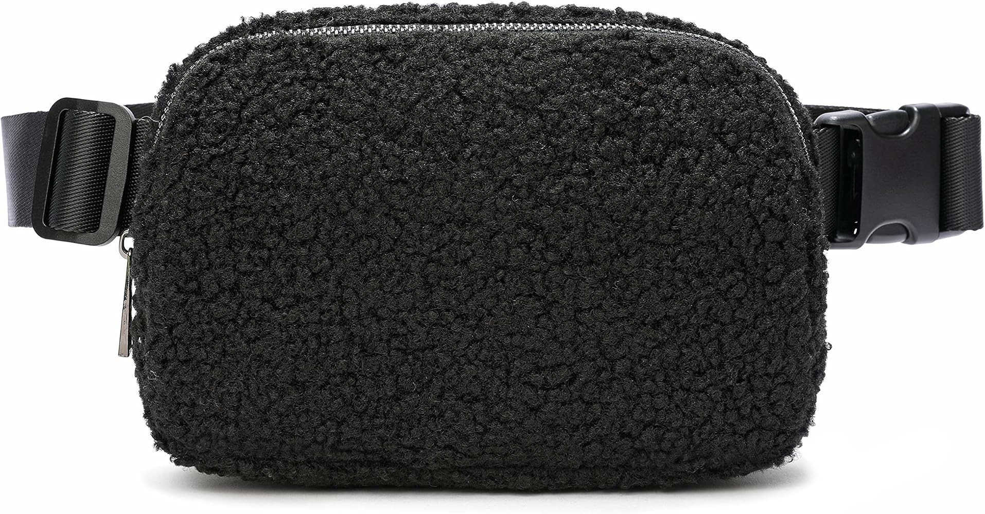 Didida Fleece Mini Belt Bag, Fashion Waist Packs Unisex Fanny Packs for Women Men Crossbody with Adj | Amazon (US)