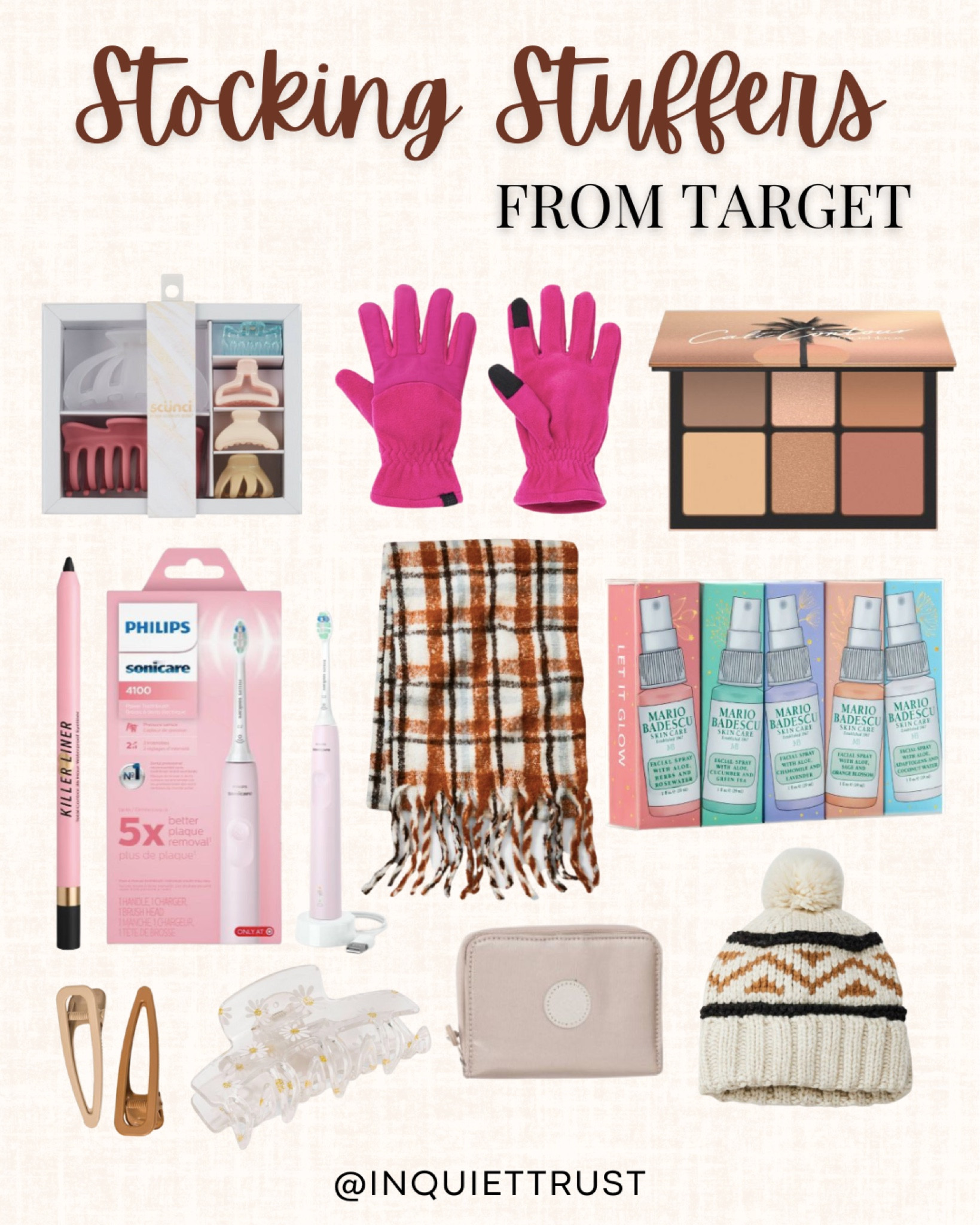 stocking stuffer ideas from Target!!
#giftideas #giftsforher #holidaygifts #usefulgifts #targetfinds

#LTKCyberweek #LTKGiftGuide #LTKsalealert