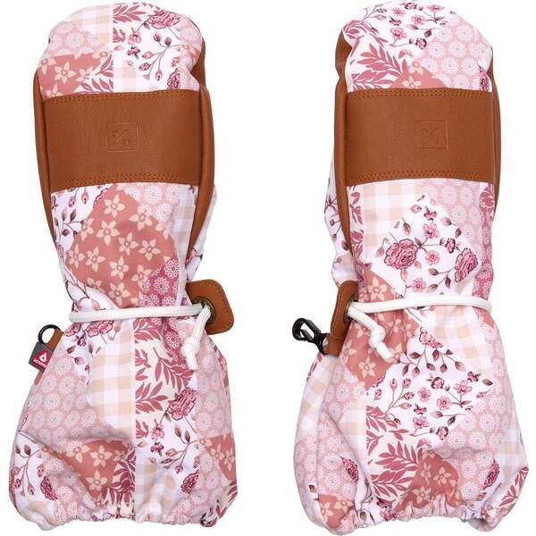 Kids Waterproof Ski Mitten, Patchwork | Maisonette