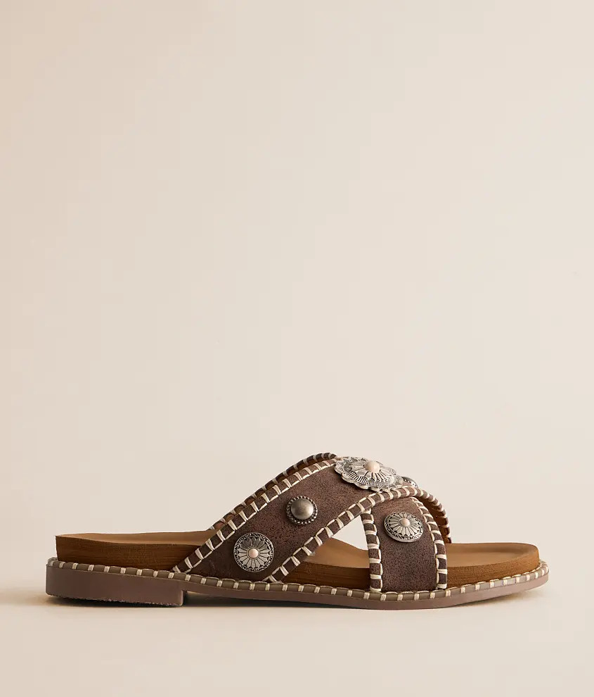Betsy Western Sandal | Buckle