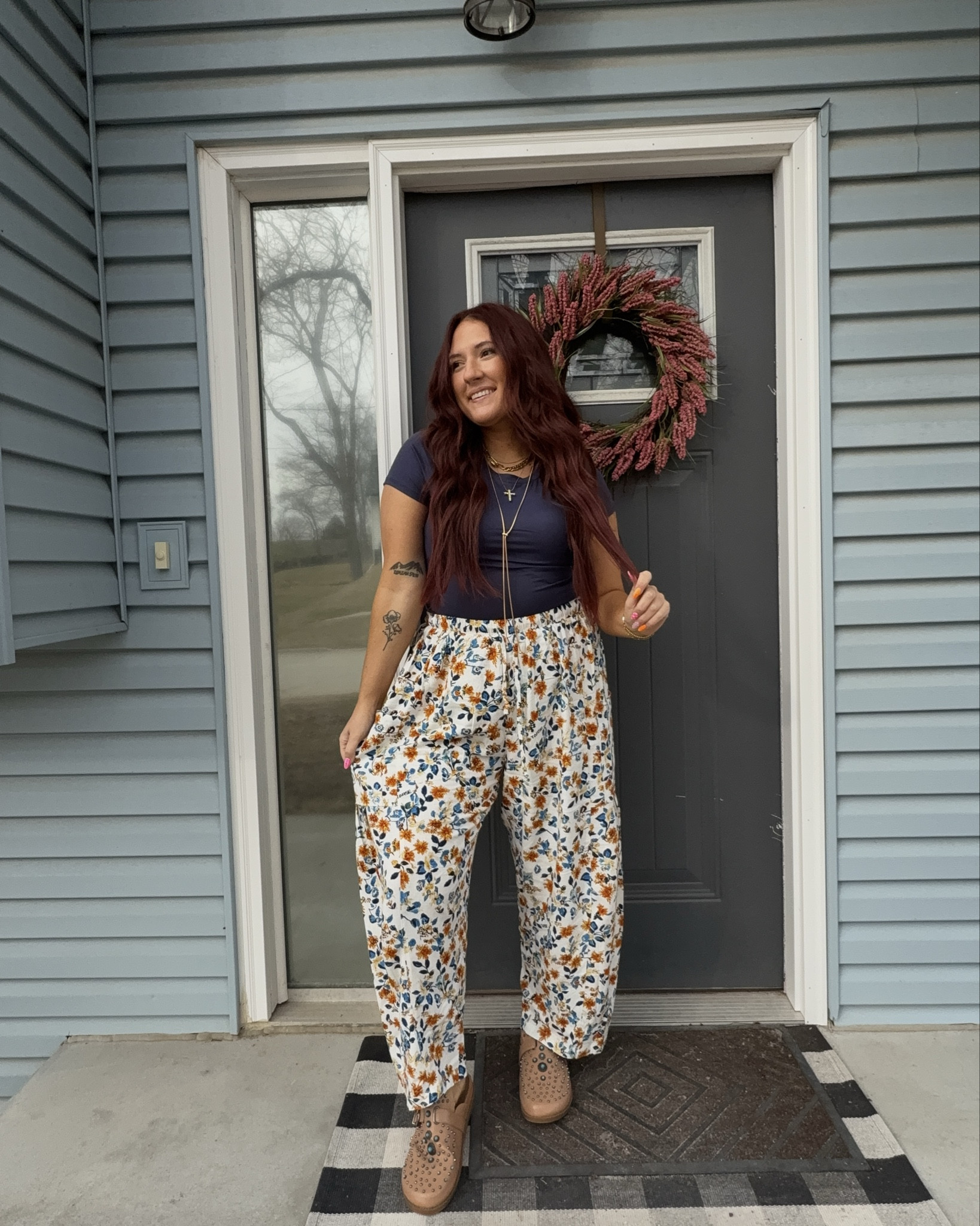 Size down one in the pants ☺️

#LTKootd #LTKMidsize