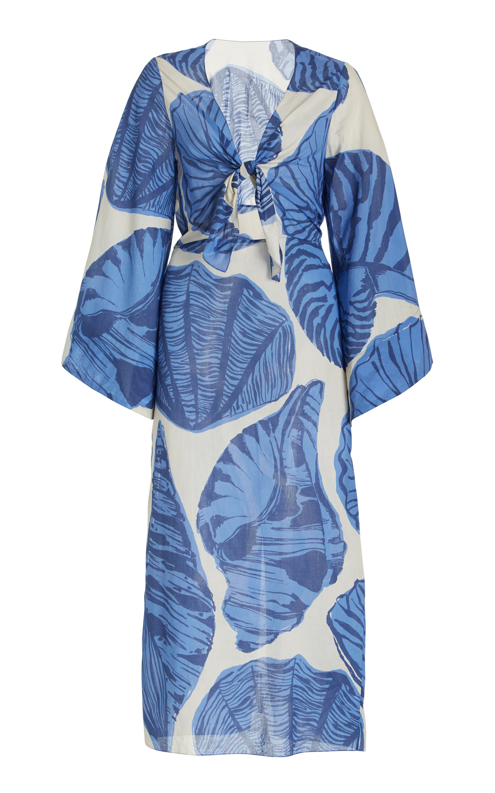 Polinesia Occidental Cotton Midi Dress | Moda Operandi (Global)