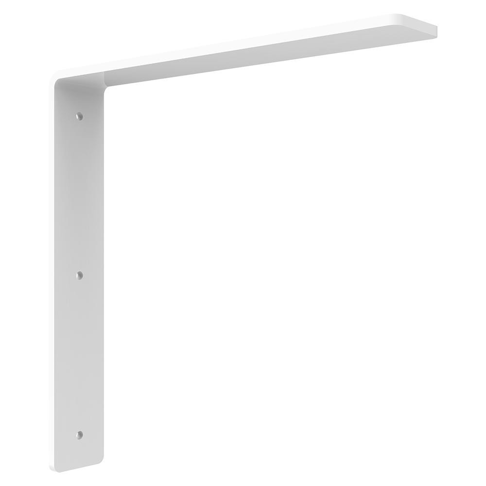 Federal Brace Freedom Hidden 8 in. White Bracket | The Home Depot