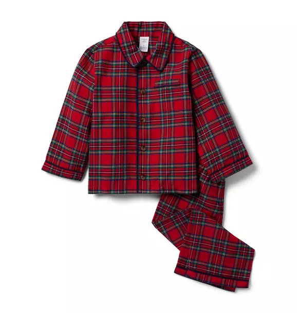 Good Night Classic Pajamas In Tartan | Janie and Jack