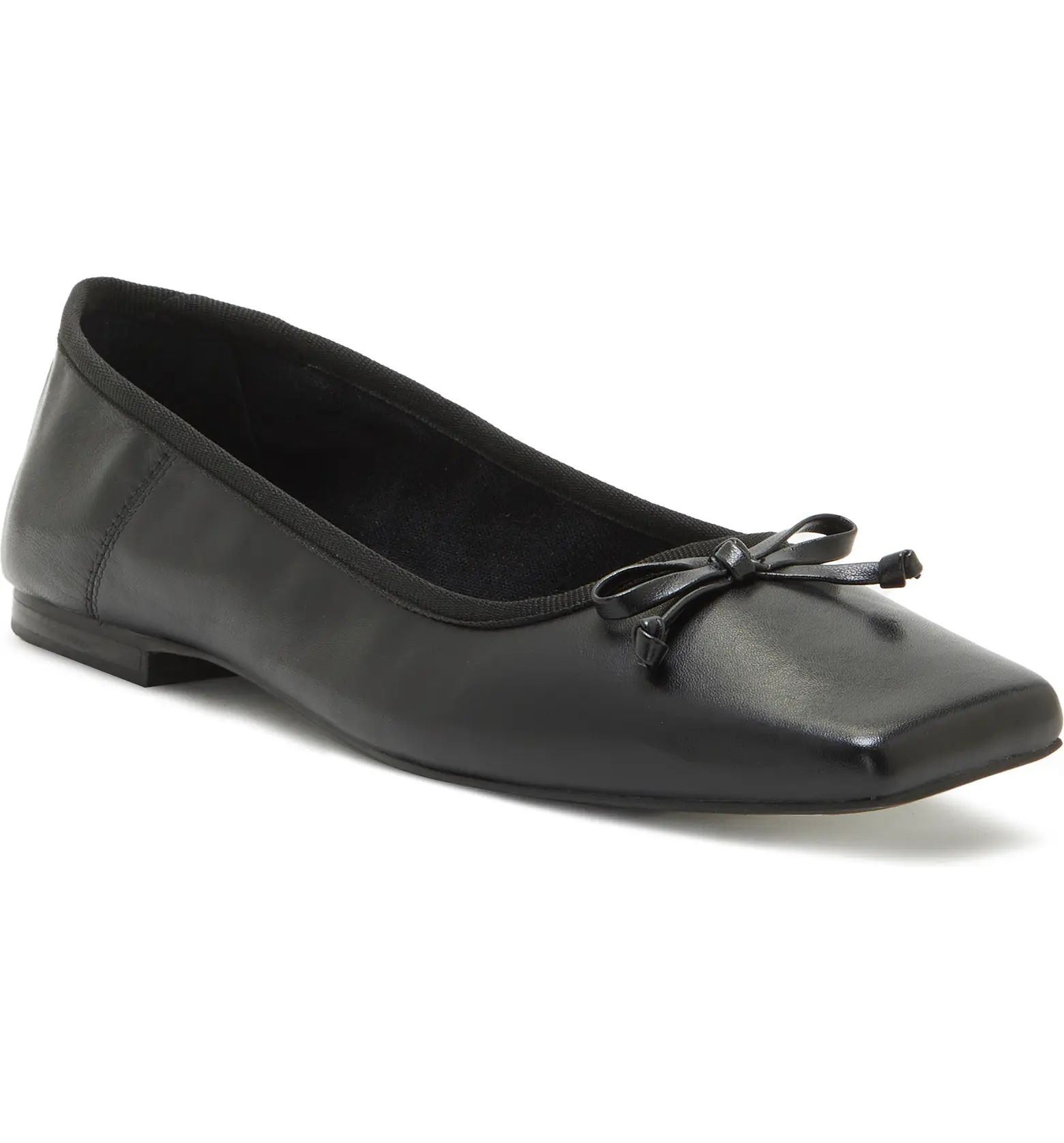 Vince Camuto Elanndo Square Toe Ballet Flat | Nordstrom | Nordstrom