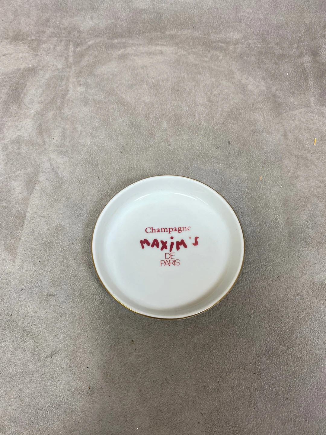 White Faience Ashtray Vintage Maxims De Paris 1970s - Etsy | Etsy (US)