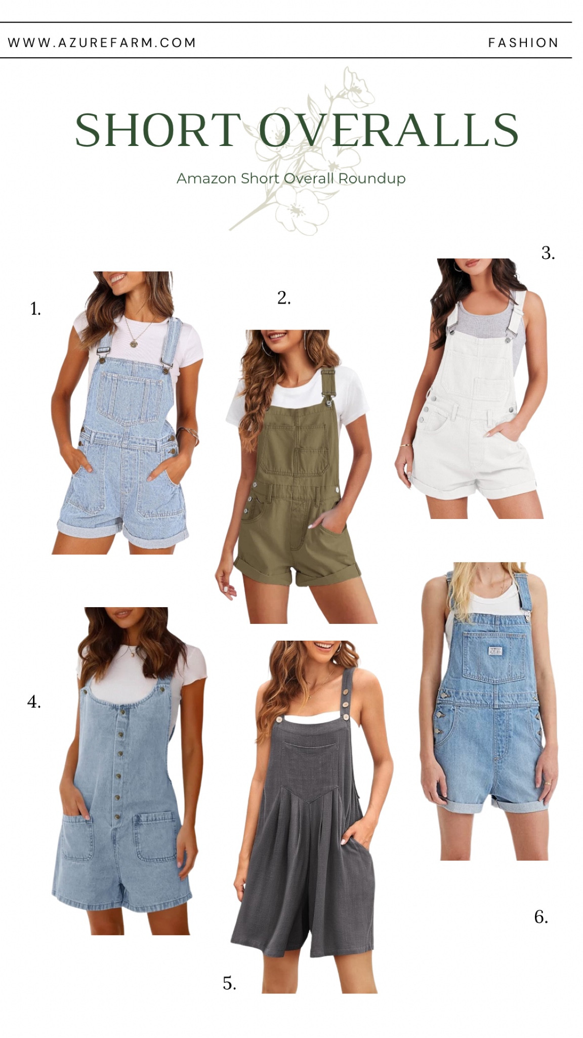 These short overalls from Amazon are so cute and so functional! Perfect for summer! 



#LTKFindsUnder50 #LTKStyleTip #LTKSeasonal