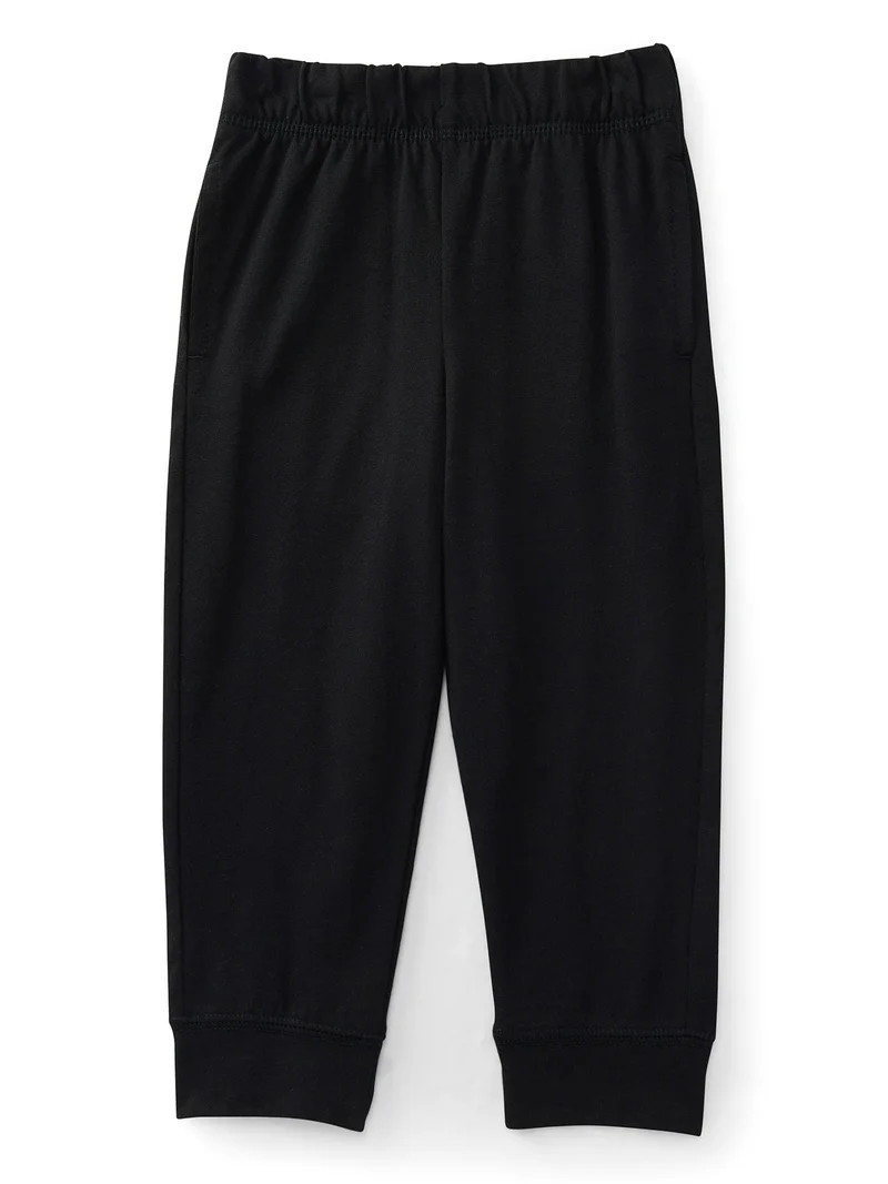 Wonder Nation Toddler Boys Soft Jersey Jogger Pants, Sizes 18M-5T | Walmart (US)