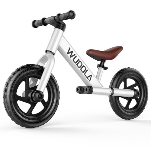 Toddler Balance Bike 2 Year Old, No Pedal Bike for 24 Months to 5 Years Old, Tool-Free Adjustable Seat, Steady Balancing, Gift for Boys Girls 2-5, White | Amazon (US)