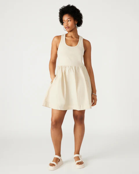 TOTTENHAM DRESS SAND | Steve Madden (US)