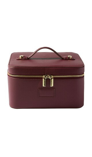 ETOILE COLLECTIVE Vanity Case in Burgundy. | Revolve Clothing (Global)