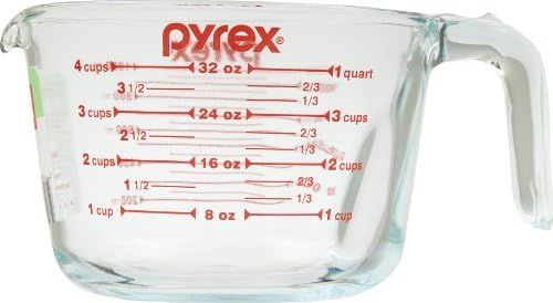 Pyrex Glass 32oz Measuring cup 4Cups  | Amazon (US)