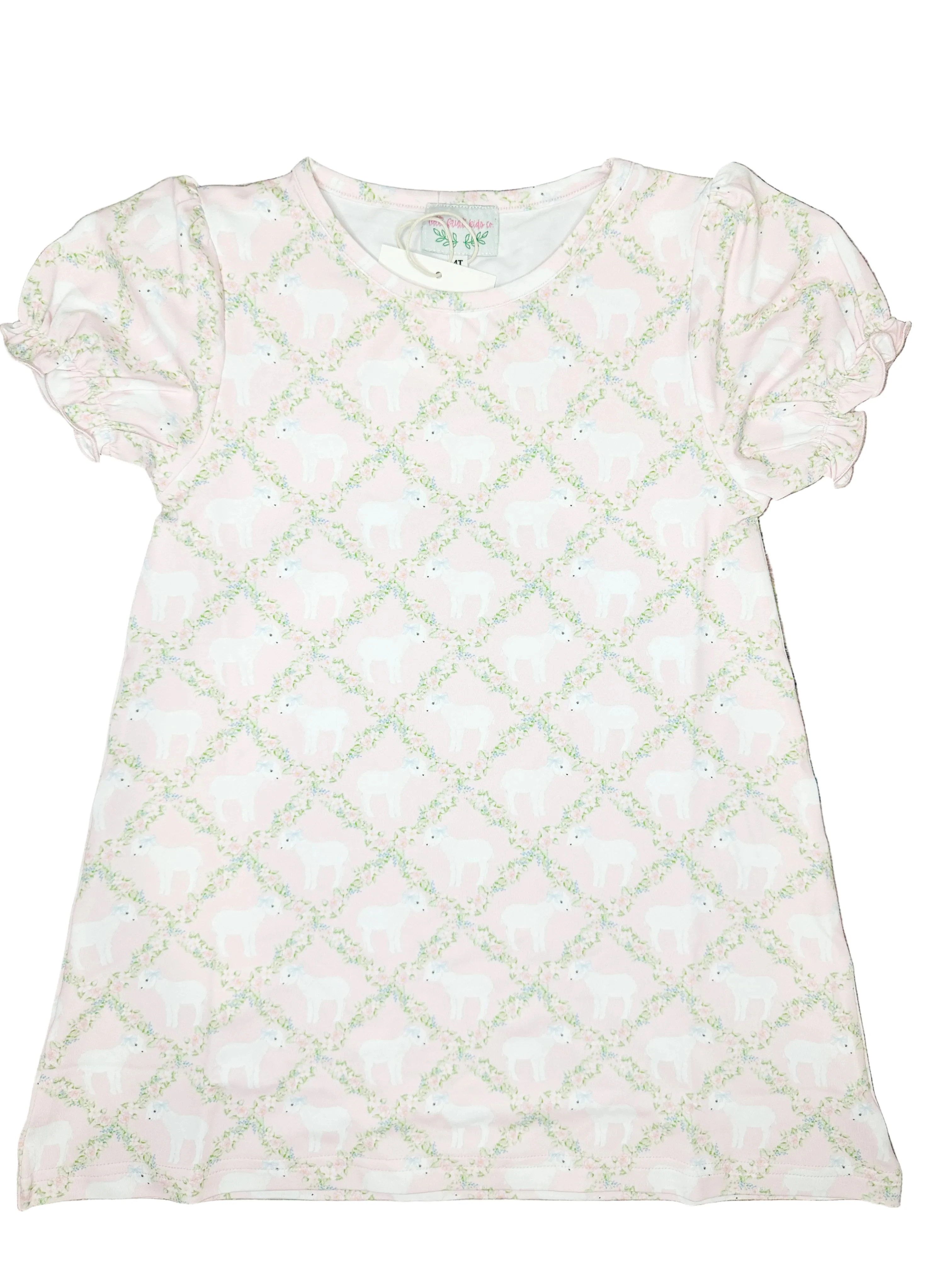 Lamb knit dress | Tutti Frutti Kids Co