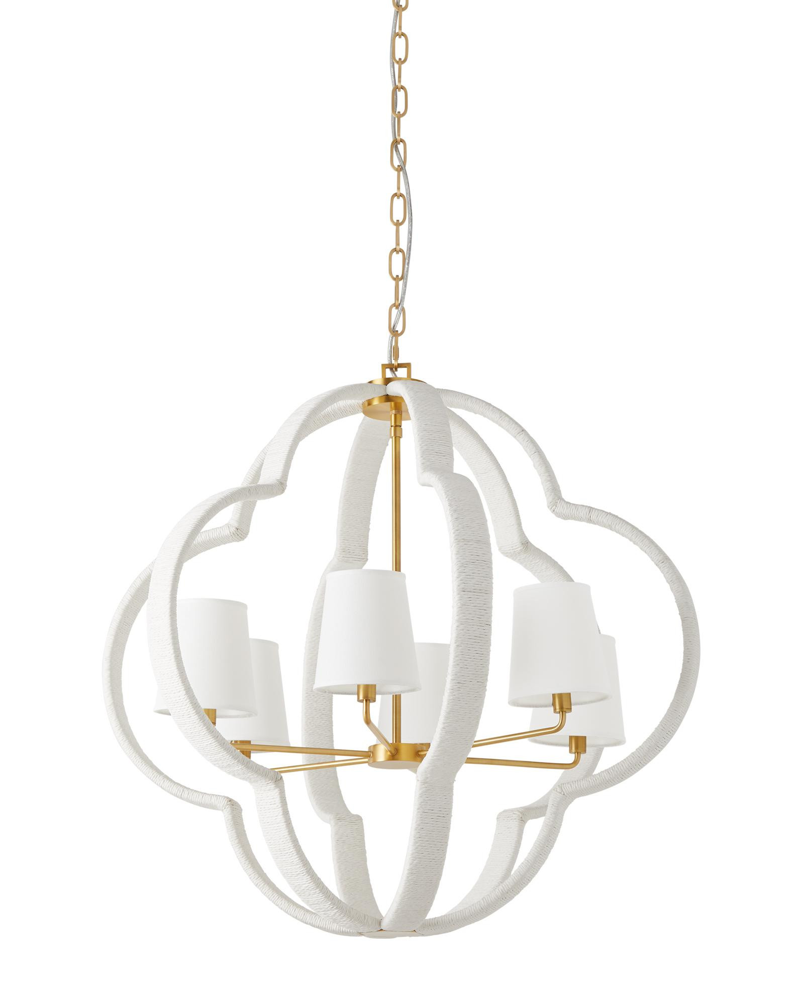 Fleur Chandelier | Serena and Lily