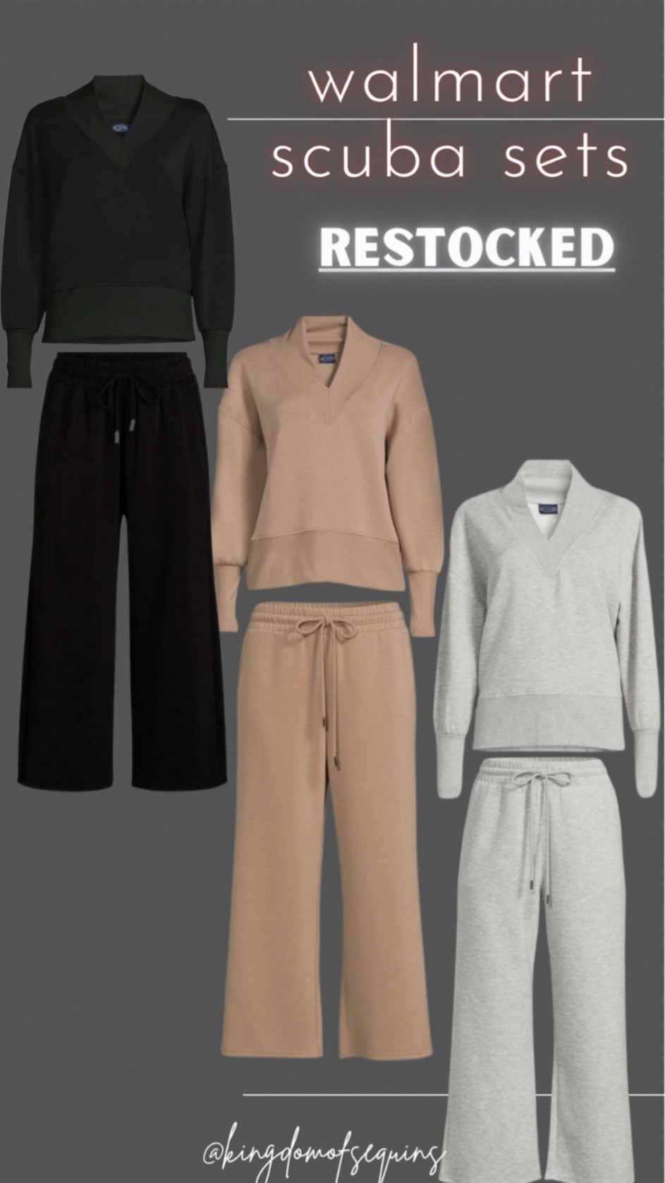 Walmart Scuba Lounge Sets Restocked! 




#LTKStyleTip #LTKActive #LTKFindsUnder50