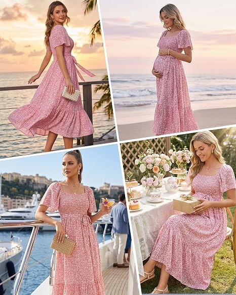 If you’re planning a baby shower or maternity shoot… you NEED a dreamy pink dress like this 💗 Lightweight, breathable, and designed to hug your bump in the cutest way. These Amazon finds are perfect for summer mamas who want comfort + glam in one look 🌸

#AmazonMaternity #PinkDressLove #BabyShowerLook #BumpFriendlyFashion #SummerDressStyle #MaternityGlow #PinkOutfitInspo #MomToBeFashion #PregnancyOutfits #MaternityPhotoshootDress #FlowyMaternity #RomanticStyle #SoftPinkVibes #BumpFriendlyStyle #AmazonStyleFinds #MomStyleInspo #EffortlessStyle #ChicMaternity 

 #LTKSeasonal #LTKBump #LTKWedding