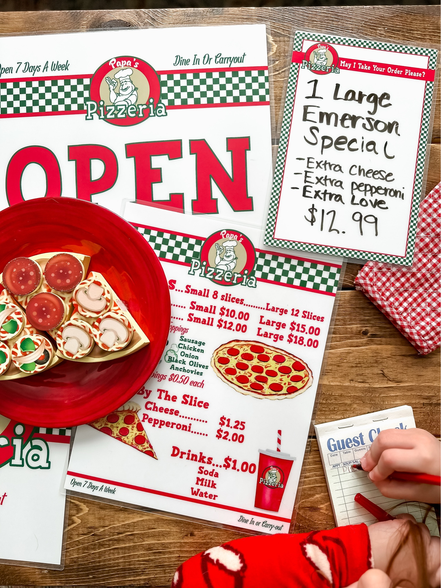 Pretend Play Restaurant Set - Pizza Shop Imaginary Play by Big City Kids / gifts for kids / creative play / kid Christmas gift ideaas

#LTKKids #LTKGiftGuide