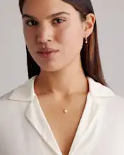 Freshwater Cultured Pearl Pendant Necklace | Quince