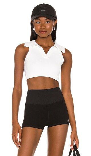 Gabriela Rib Top in White | Revolve Clothing (Global)