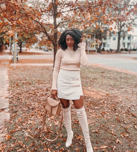 Tj Maxx fall outfit idea ft. a boutique clothings ✨

mini skirt, Amazon knee high boots outfit, preppy style outfit, turtle neck outfit, bell sleeve, ballet shoes, leopard print pant, beret hat outfit, fall outfit inspiration, tweed skirt, Parisian chic 

#LTKHoliday #LTKSeasonal #LTKshoecrush